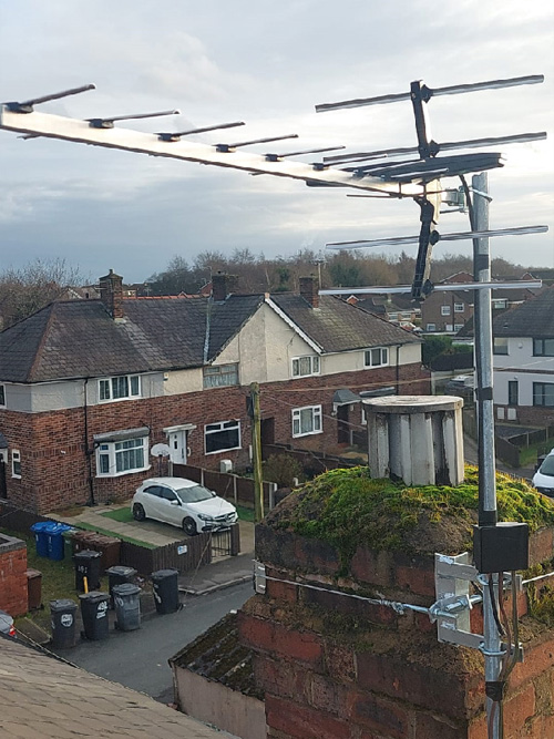 RX12 Freeview Aerial installation
